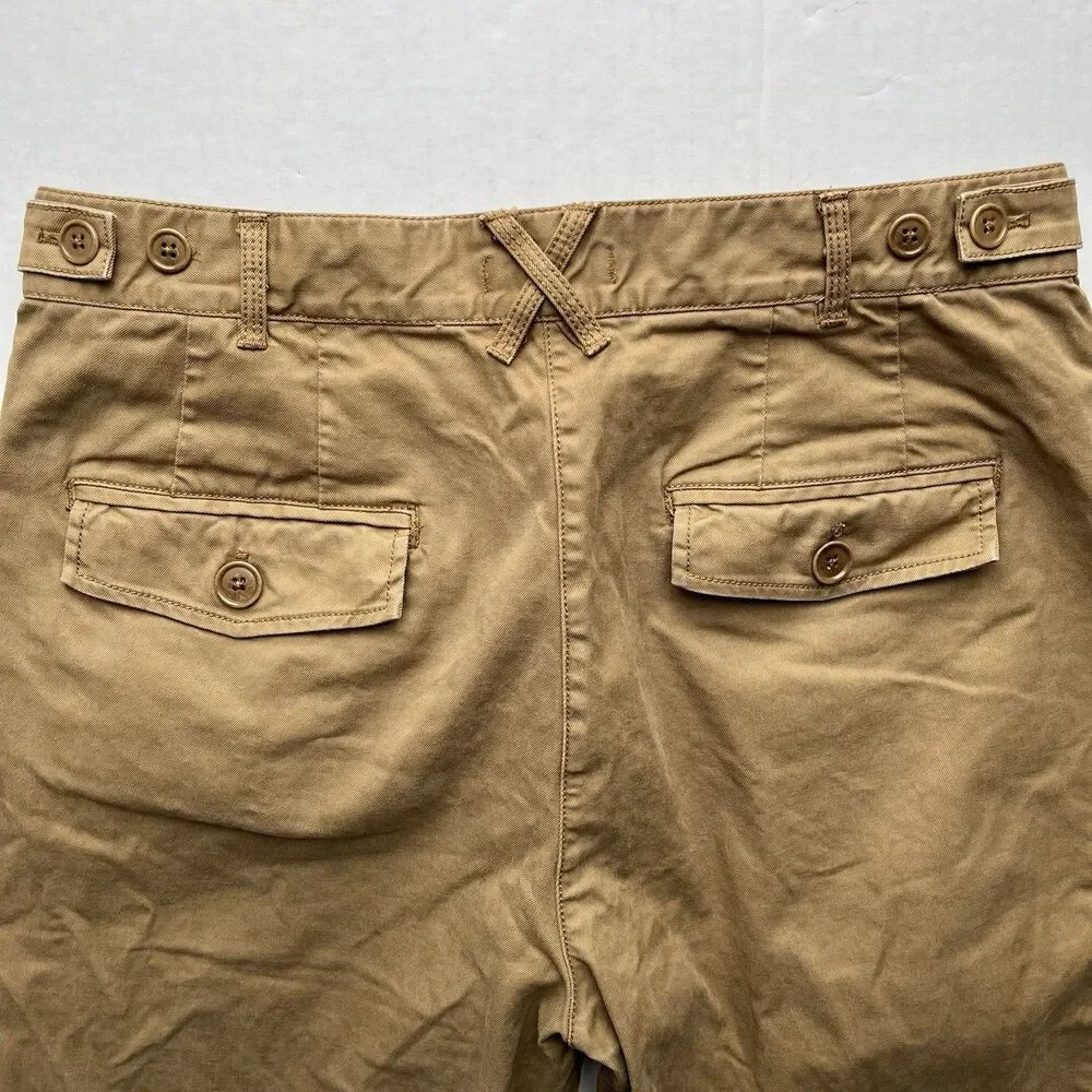 Alex Mill Chino Pants Mens 32X27 Button Fly Stretch Casual Tapered Twill Pants
